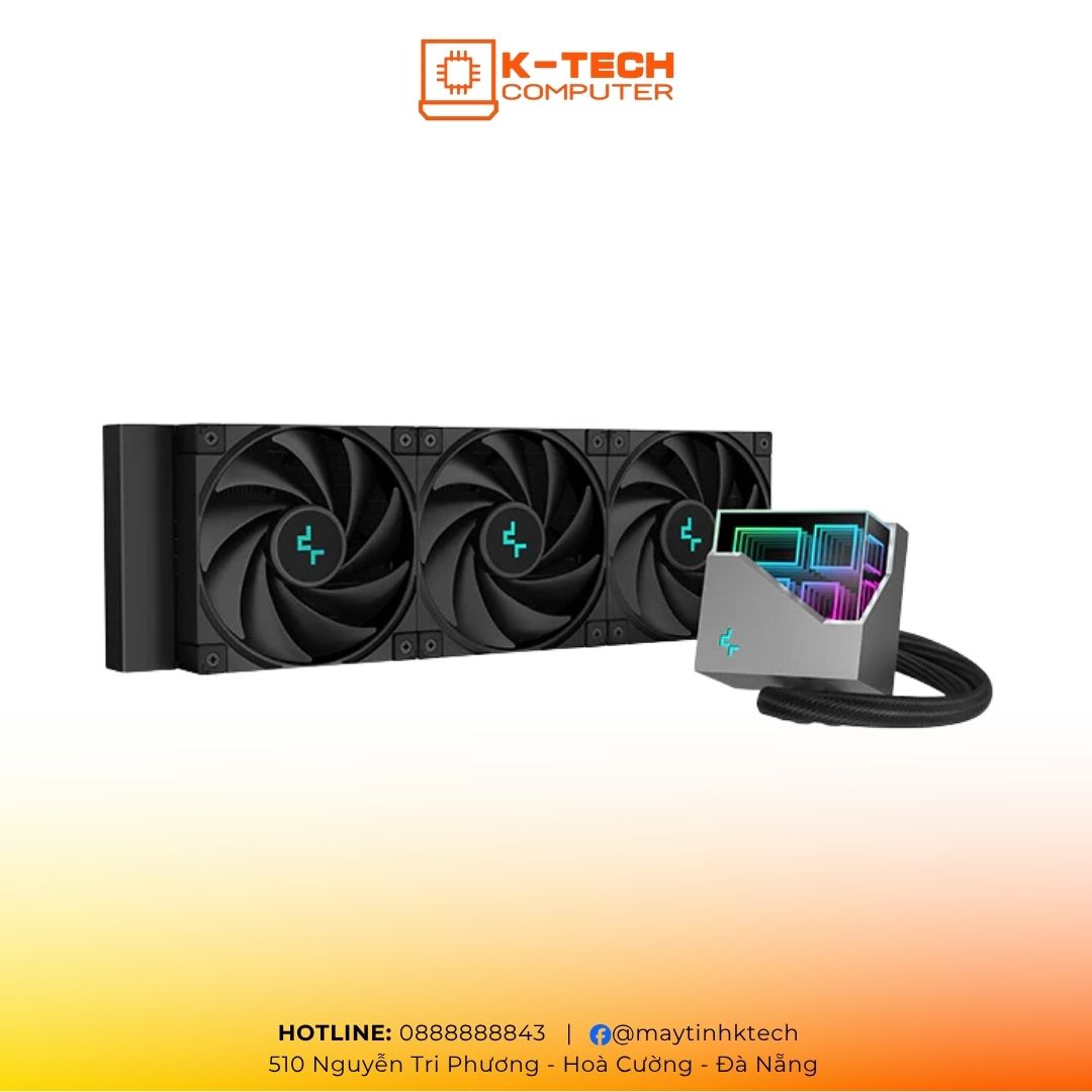 Tản Nhiệt CPU Deepcool LT720 Black High - Perfotmance (3 fan 12cm)
