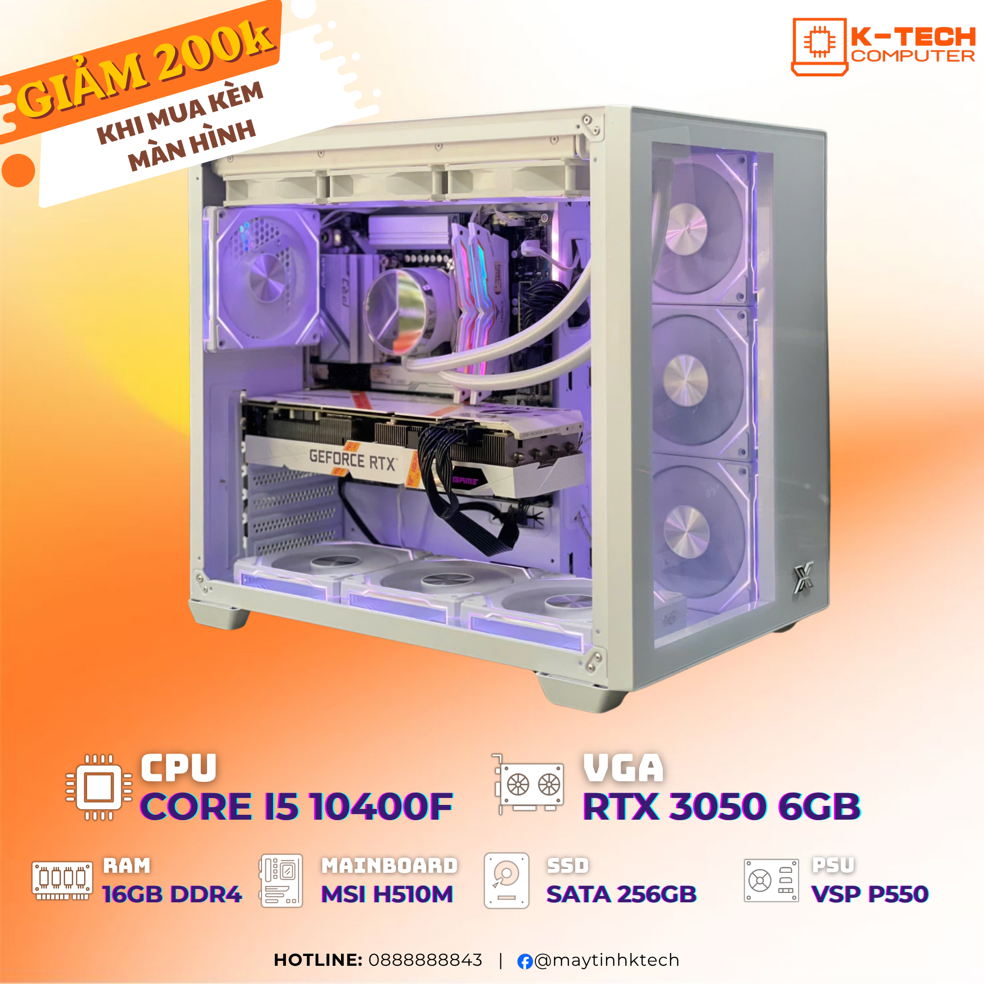 pc gaming 10400f