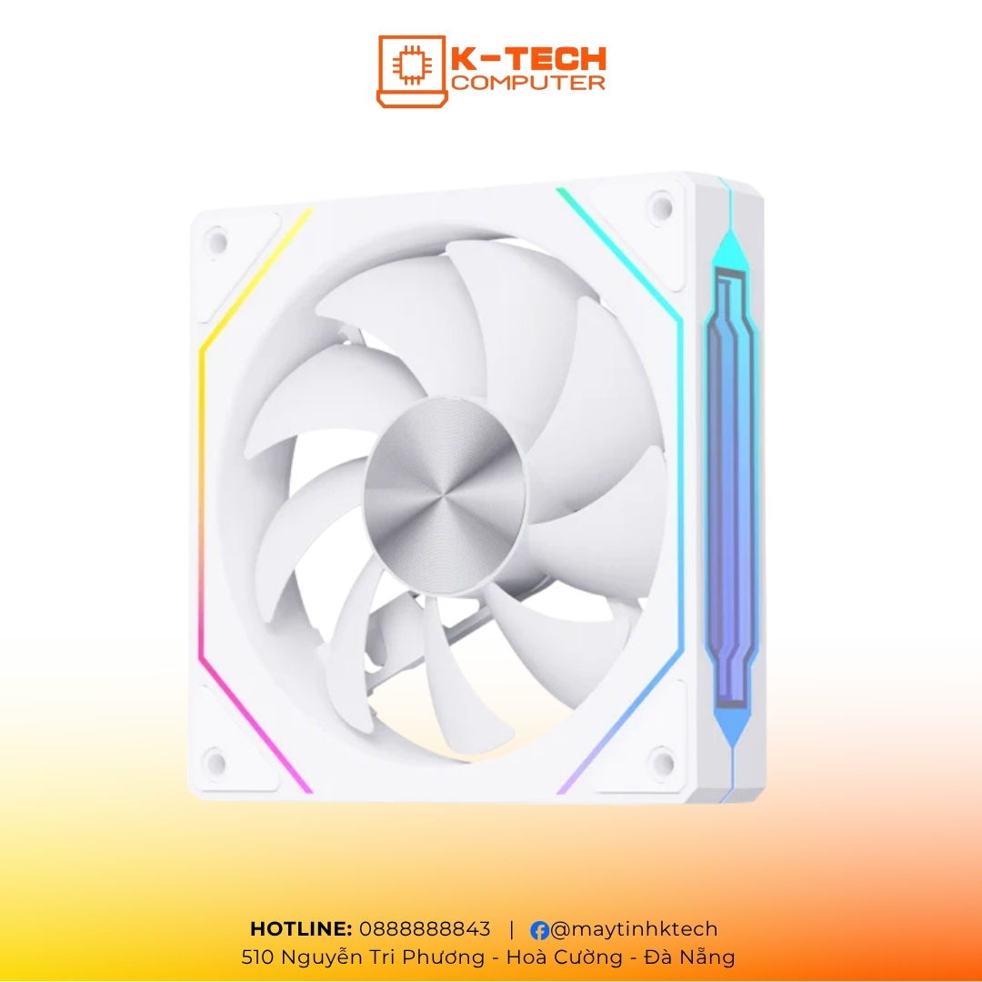 Fan Leopard Prism 4RS Ultra ARGB TRẮNG